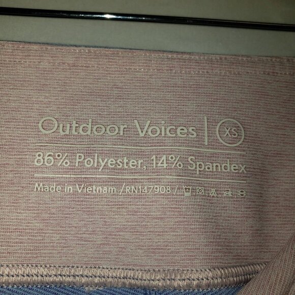 Outdoor Voices Springs Compression 7/8 Leggings Womens Size‎ XS Pre-Owned - Picture 8 of 12